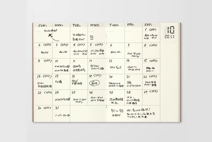 Navullingen Passport Traveler's Notebook