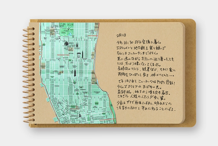 Cuaderno anillado Traveler´s Company