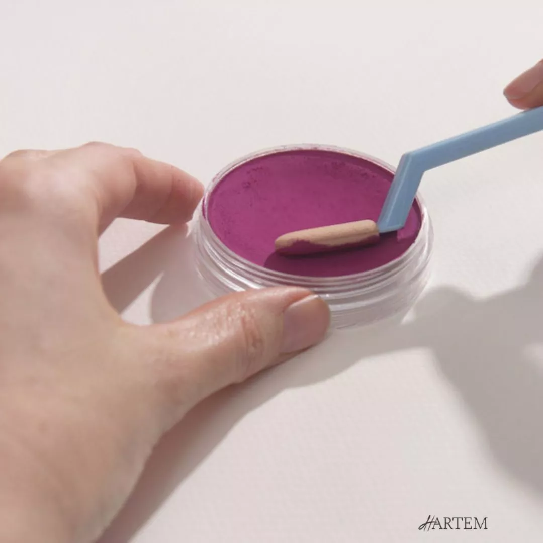 Anleitung für die Verwendung von PanPastel mit Spachteln
