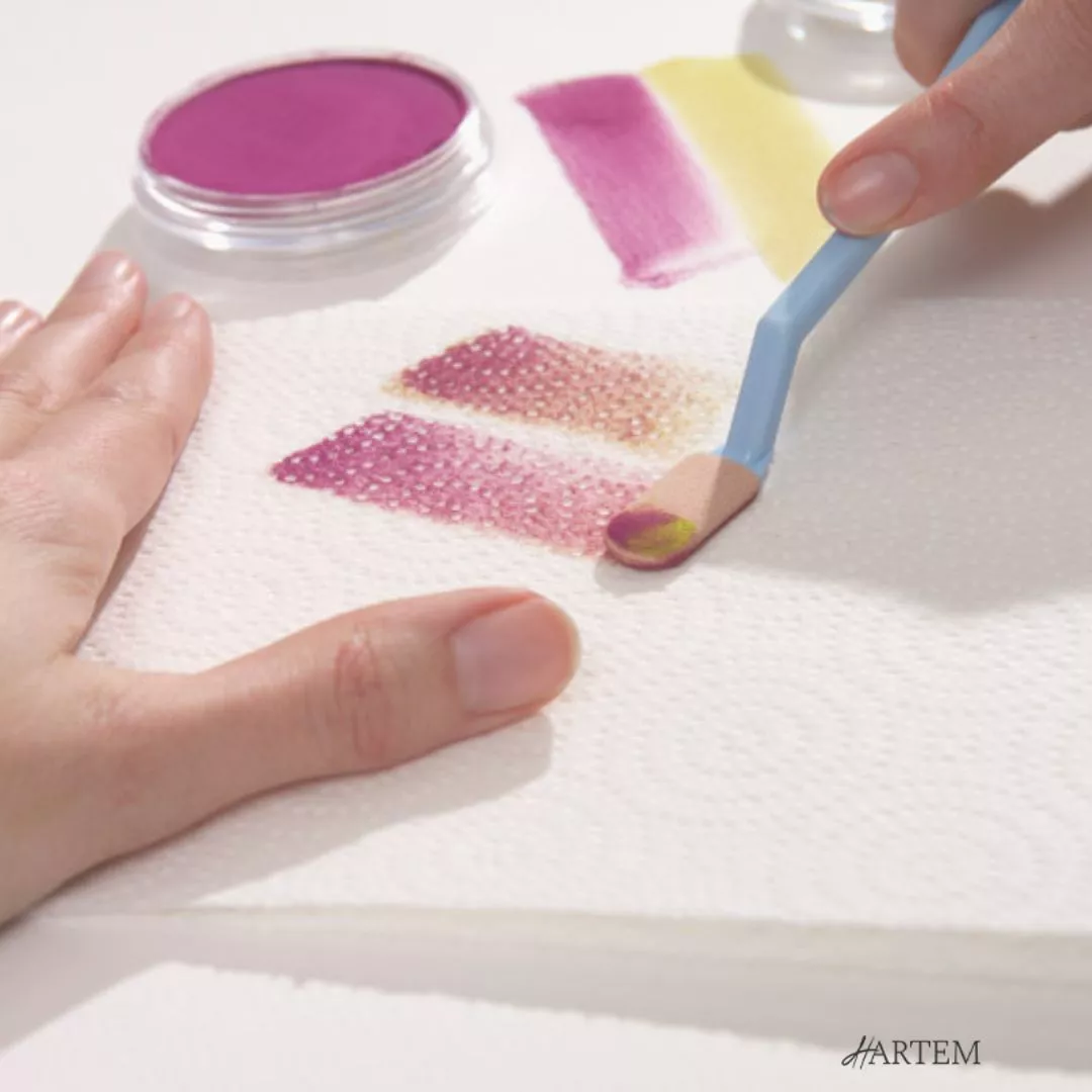 wie man die Farbe anwendet, aufträgt