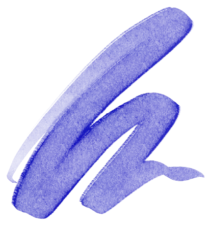 trazo azul